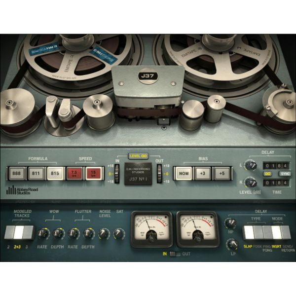 Waves Abbey Road J37 Tape - Bandmaschinen-Sättigung und Tape-Delay - Download