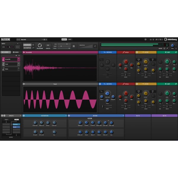 Steinberg Backbone - Drum-Resynthesizer für eigene Schlagzeugklänge - Download