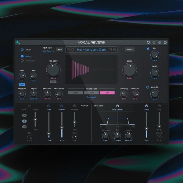 Antares Vocal Reverb by AutoTune - Hall für Gesang - Download