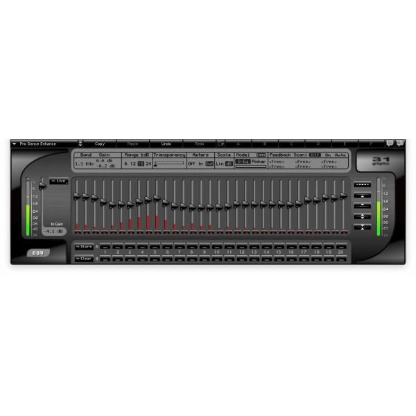 DSpatial DUY31 - 31-Band-EQ, Analyzer und Rauschgenerator für die Raumeinmessung - Download