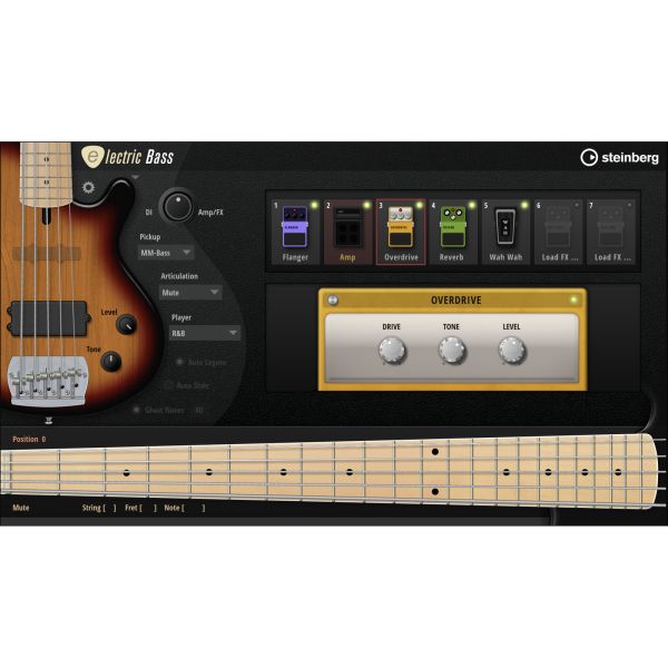 Steinberg Electric Bass - virtueller E-Bass für HALion - Download