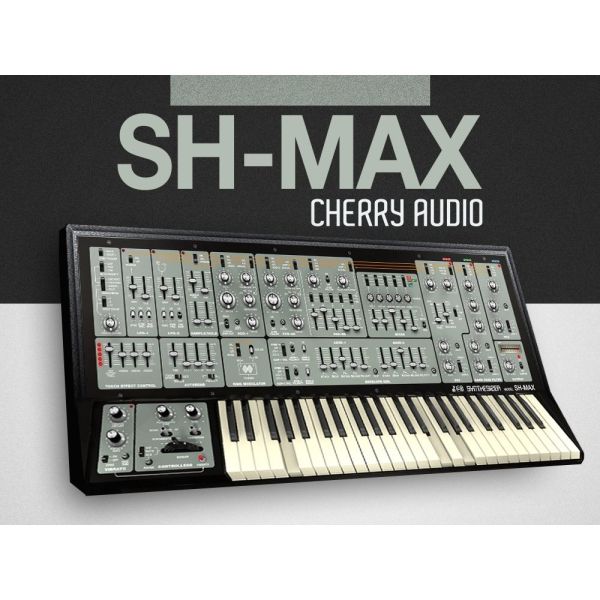Cherry Audio SH-MAX - Synthesizer nach drei SH-Modellen der 1970er-Jahre - Download