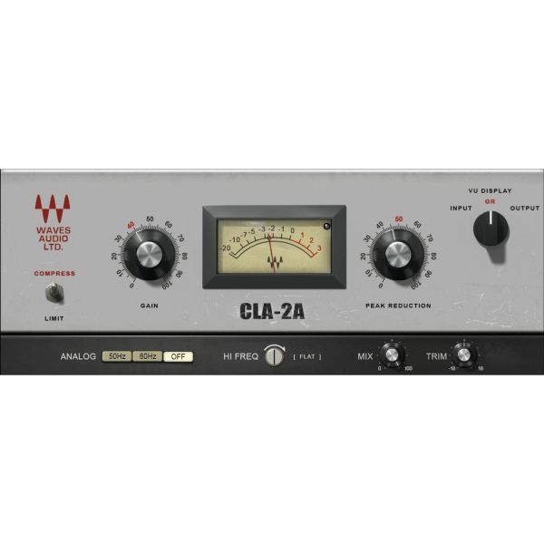 Waves CLA-2A Compressor / Limiter - Röhren-Opto-Kompressor und Limiter - Download