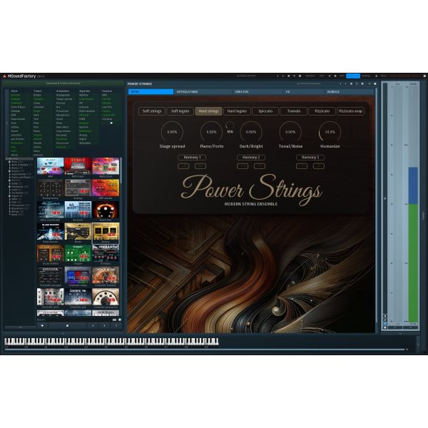Melda PowerStrings - symphonische Streicher für Pop und Film - Download