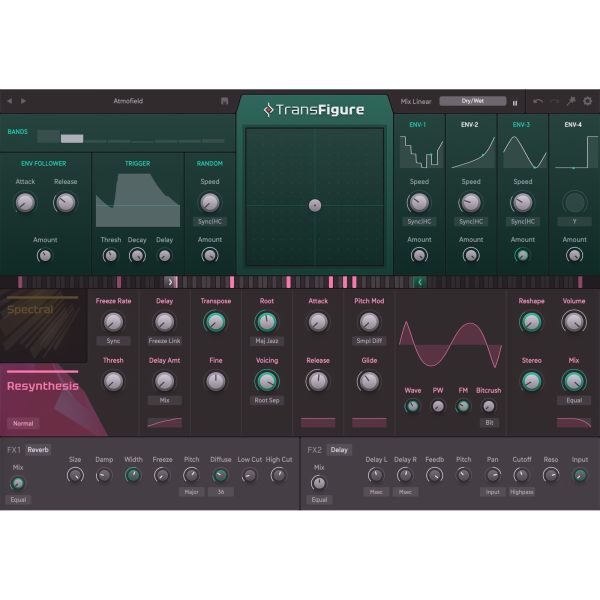 Sugar Bytes Transfigure - Sounddesign-Effekt mit Spektral- und Resynthese-Engine - Download