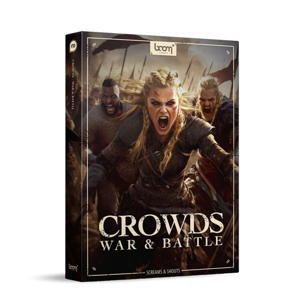 Boom Crowds - War & Battle - Menschenmengen und Stimmen für Kriegs- und Schlachtszenen - Download