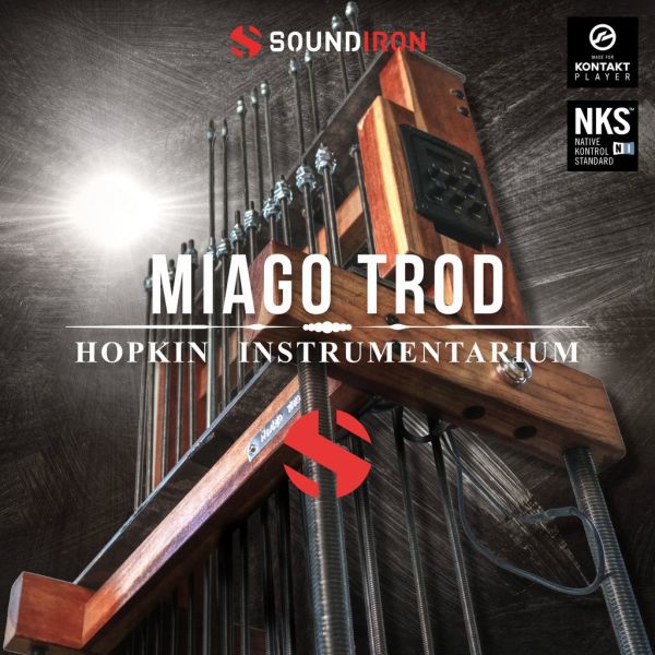 Soundiron Hopkin Instrumentarium: Miago Trod - riesiges Metall-Lamellophon für Kontakt Player - Download