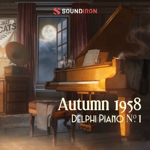 Soundiron Delphi Piano #1: Autumn 1958 - Charakter-Piano mit Jazz-Flair der 1950er für Kontakt - Download