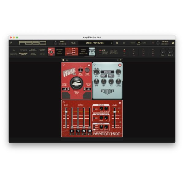 Kuassa Efektor Pitch Bundle - Bundle mit drei Pitch-Effekten - Download