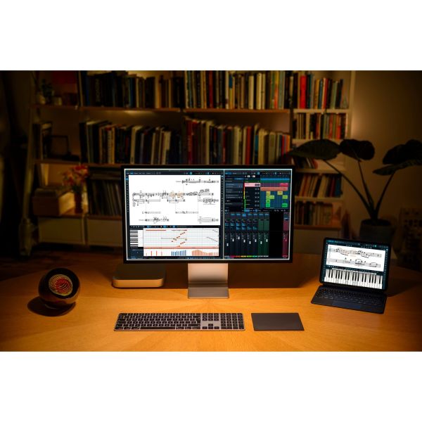 Steinberg Bundle: Dorico Pro 6 CG (fr. Sibelius/Capella) + I - Notations-Crossgrade mit Orchester- und Flügel-Bibliothek - Download
