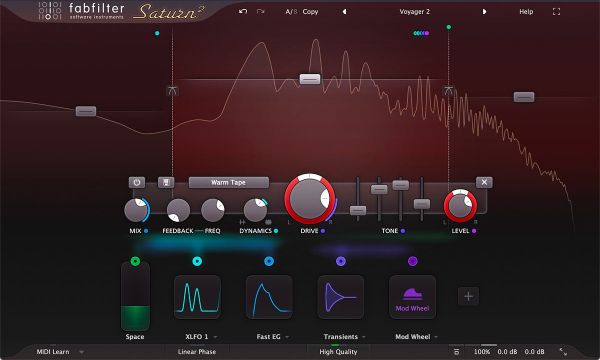 FabFilter Saturn 2 - Multiband-Sättigung - Download