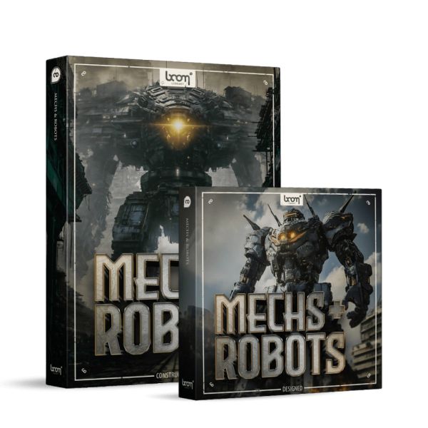 Boom Mechs & Robots BUNDLE - Soundeffekt-Bundle für Mechs und Roboter - Download