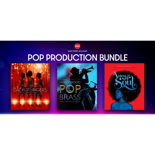 EastWest POP PRODUCTION BNDL - Bundle mit Bläsersektion und Gesangsinstrumenten - Download