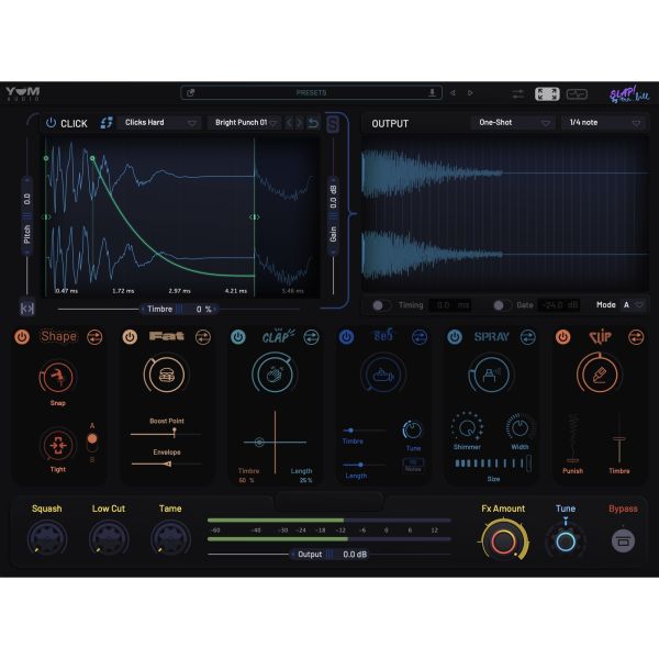 Yum Audio Slap - Drum-Multieffekt mit Click-Modul - Download