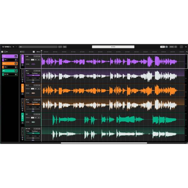 Waves Sync Vx - Timing- und Tonhöhenabgleich für Gesangsspuren - Download