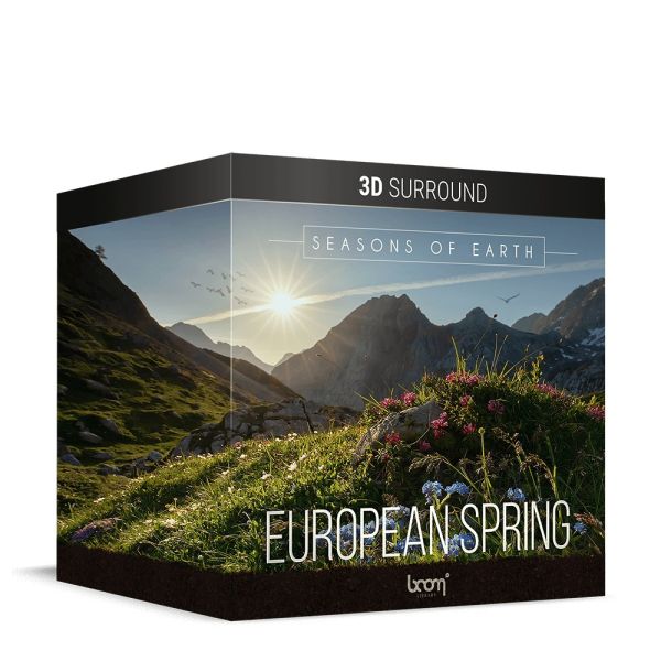 Boom Seasons of Earth Euro Spring SURR - Naturatmosphären des europäischen Frühlings in 3D-Surround - Download