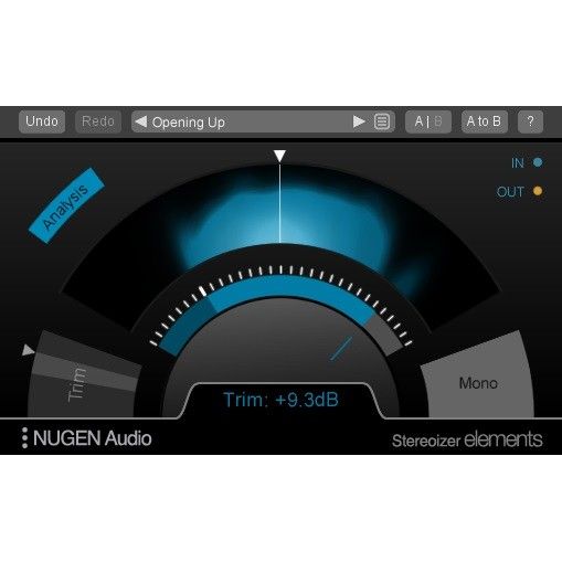 NUGEN Stereoizer Elements - vereinfachte Stereoverbreiterung mit einem Regler - Download