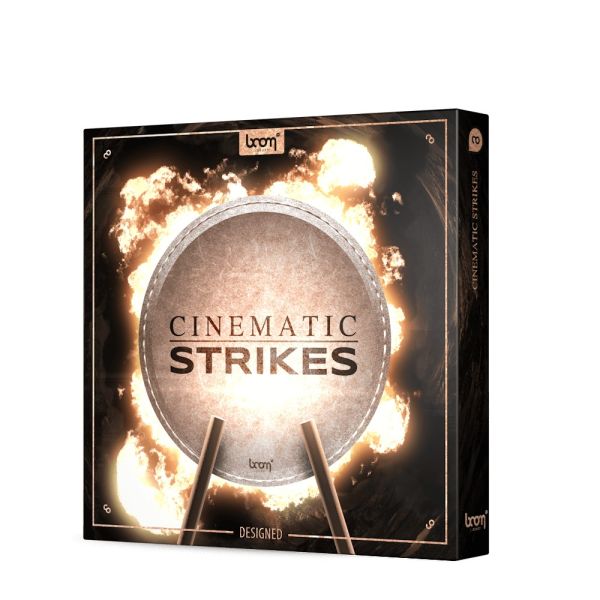 Boom Cinematic Strikes DESIGNED - Sound-Bibliothek mit fertigen perkussiven Trailer-Hits - Download