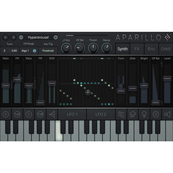 Sugar Bytes Aparillo - FM-Synthesizer für cineastisches Sounddesign - Download