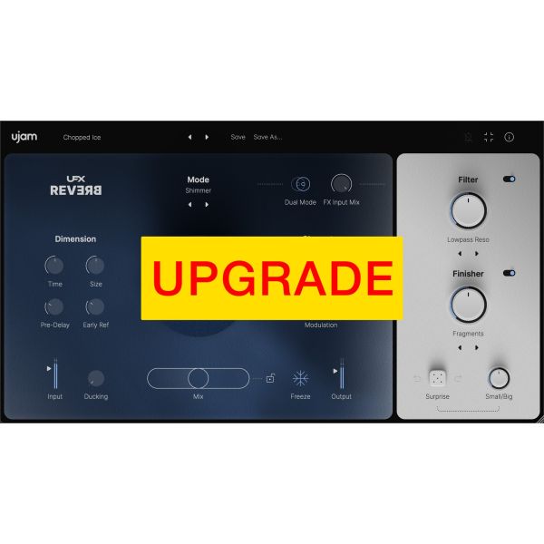 UJAM Upgrade REVERB 2 - Upgrade für das Hall-Plug-in mit Dual-Modus - Download