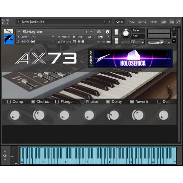 Martinic AX73 Sample Library - multigesampeltes Kontakt-Instrument mit 32 Presets - Download
