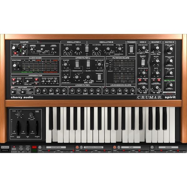 Cherry Audio Crumar Spirit - Emulation des italienischen Analog-Monosynths von 1983 - Download
