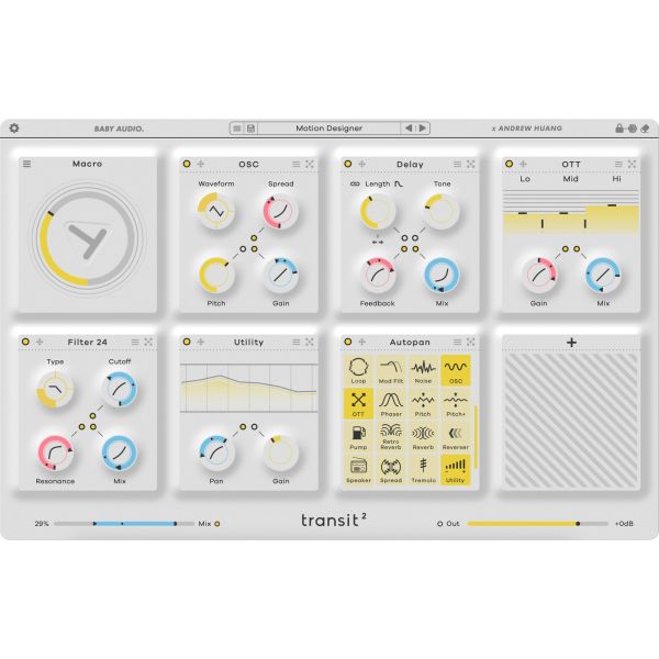 Baby Audio Transit 2 - Multieffekt für Übergänge und Bewegung - Download