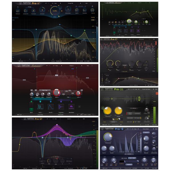 FabFilter Mixing Bundle - sieben Plug-ins für die Mischung - Download